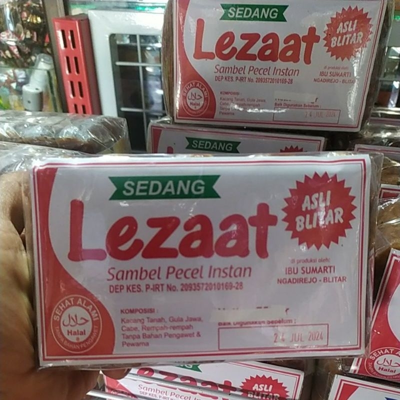 

SAMBEL PECEL LEZAT ASLI KHAS BLITAR "SEDANG"700gram