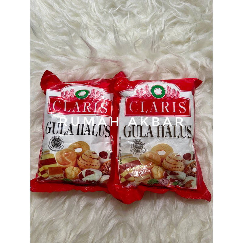 

CLARIS MERAH GULA HALUS 250 GR