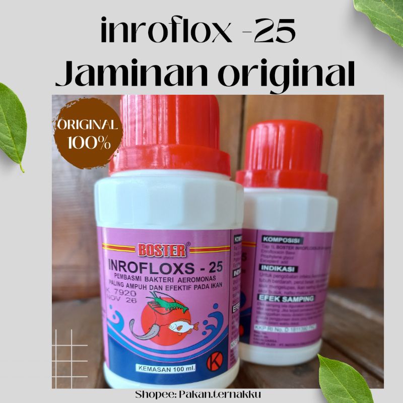 inroflox 25 botol/ inroflox cair