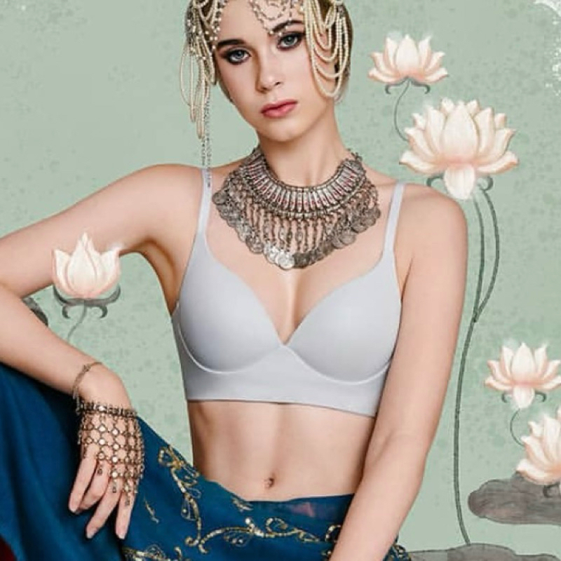 Wacoal Feel Free Bra IB 5346 Bralette Bra Non Wire Comfort Hygine