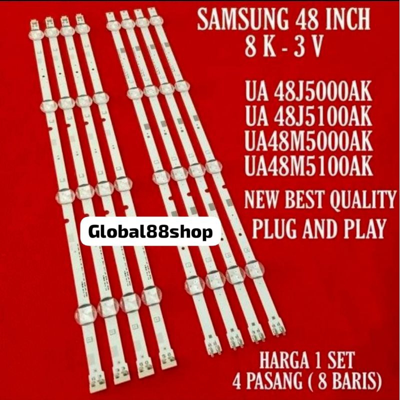 BACKLIGHT SAMSUNG UA 48J5000AK 48J5100AK 48M5000AK 48M5100AK UA48J5000AK UA48J5100AK UA48M5000AK UA4