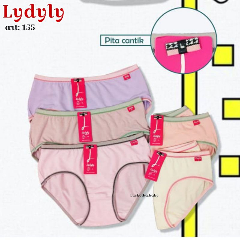 3pcs LYDYLY - celana dalam wanita dewasa Lydyly 155 / CD lydyly 155