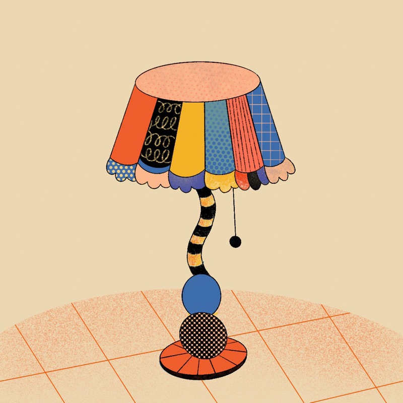 

Serotonnin ✩ Retro Lamp Sticker