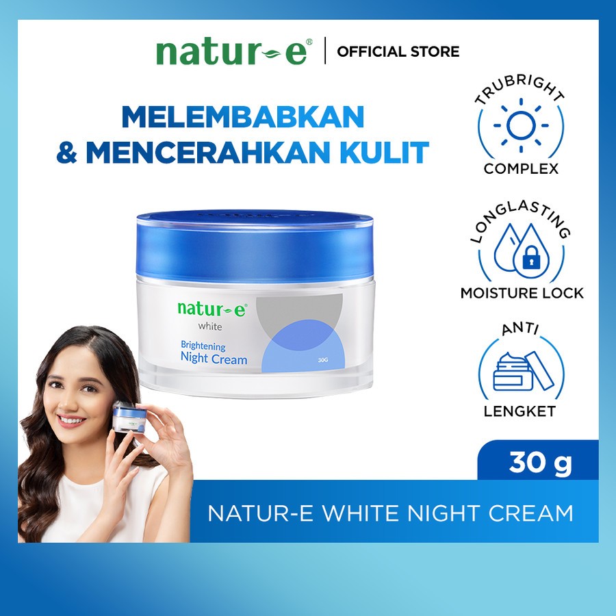 Natur-E White Brightening Night Cream 30g - Skincare