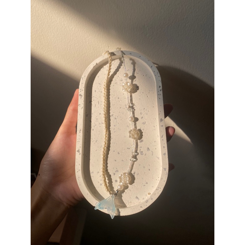 Mermaid Tail’s Crochet Necklace