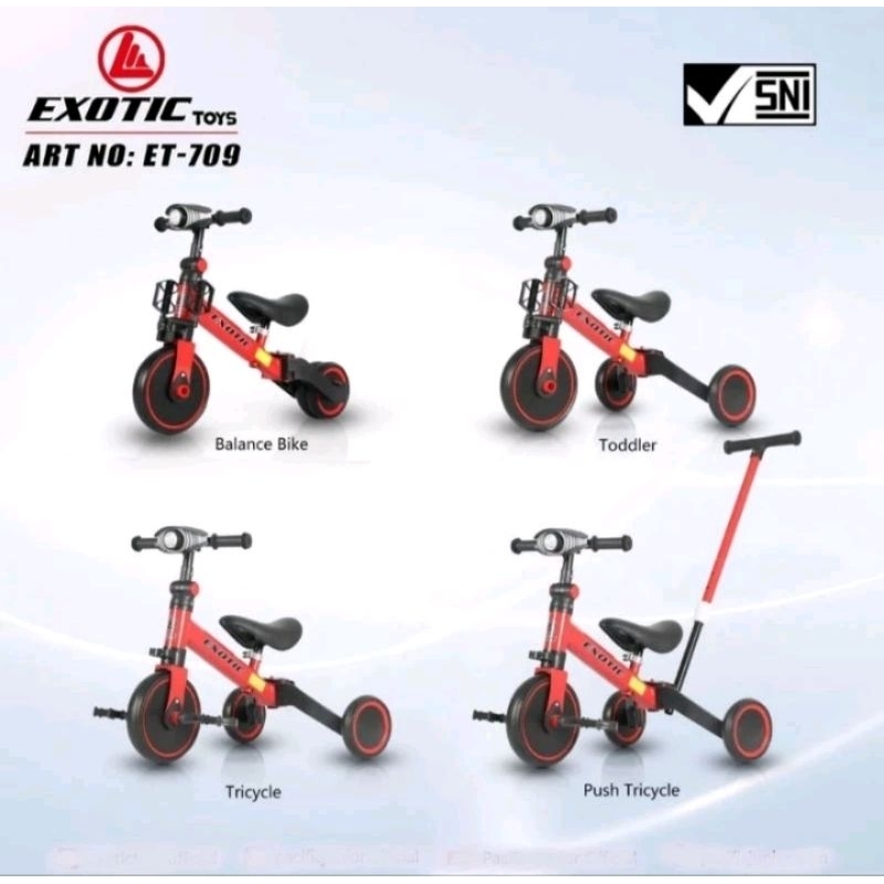 PUSHBIKE / BALANCING BIKE / BALANCE BIKE / ET 709 / ET 5511 / AT 7905 / ET 2003