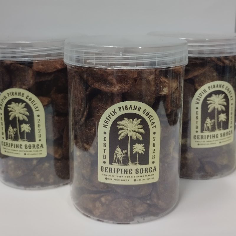 

Keripik Pisang Coklat 200gram