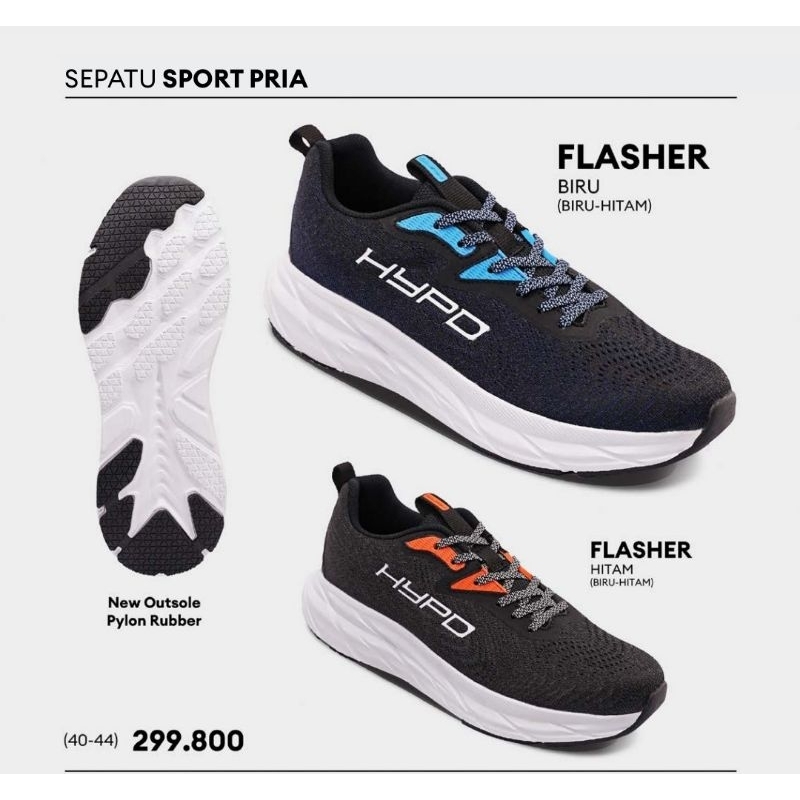 Model Terbaru Sepatu Sport Running Pria Homyped FLASHER Original 100%