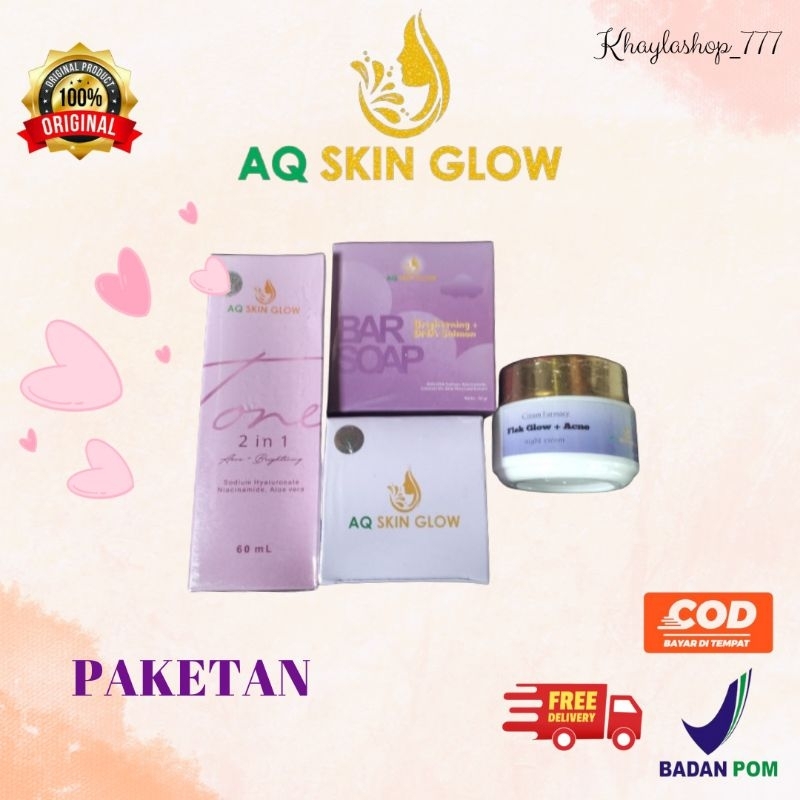 PAKETAN AQ SKIN GLOW Original