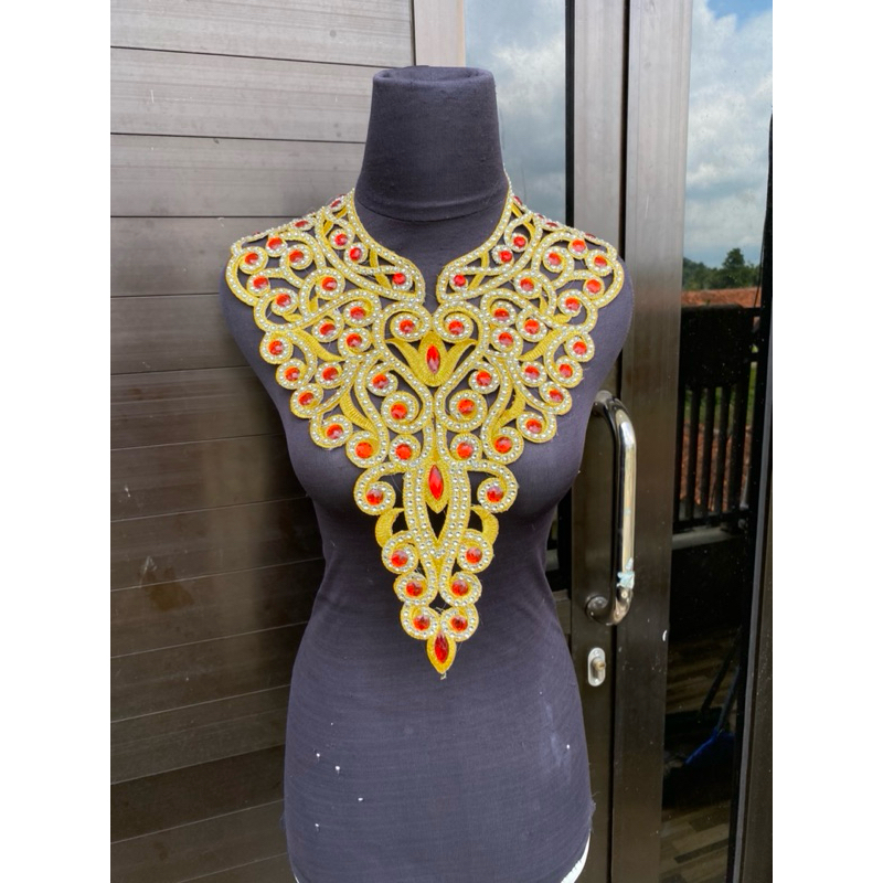 bordir coker cantik / aksesoris tari