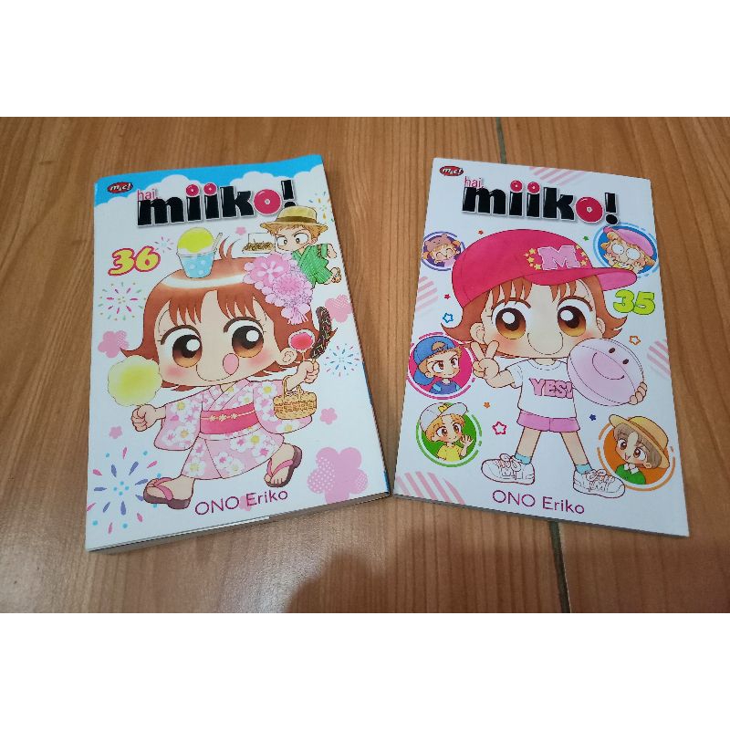 Preloved komik Miiko 35 dan 36