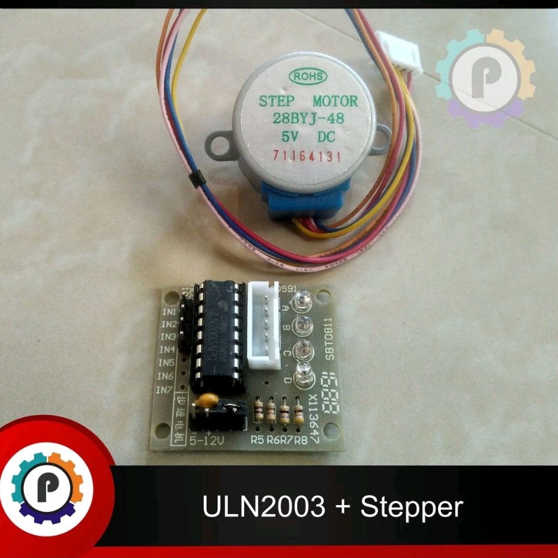 Stepper Motor + ULN2003 Driver Board Modul ULN 2003