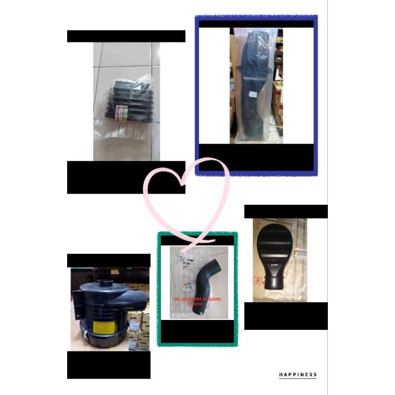 5 buah sparepart filter canter ps110 ps125