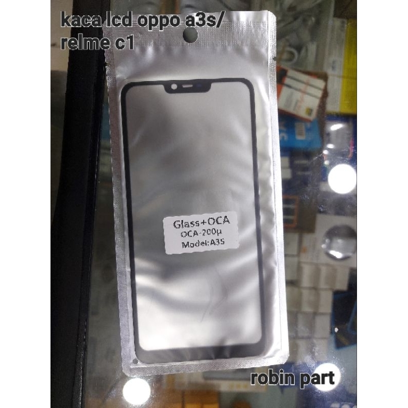 KACA LCD/TOUCHSREEN OPPO A3S/REALME C1 ORIGINAL