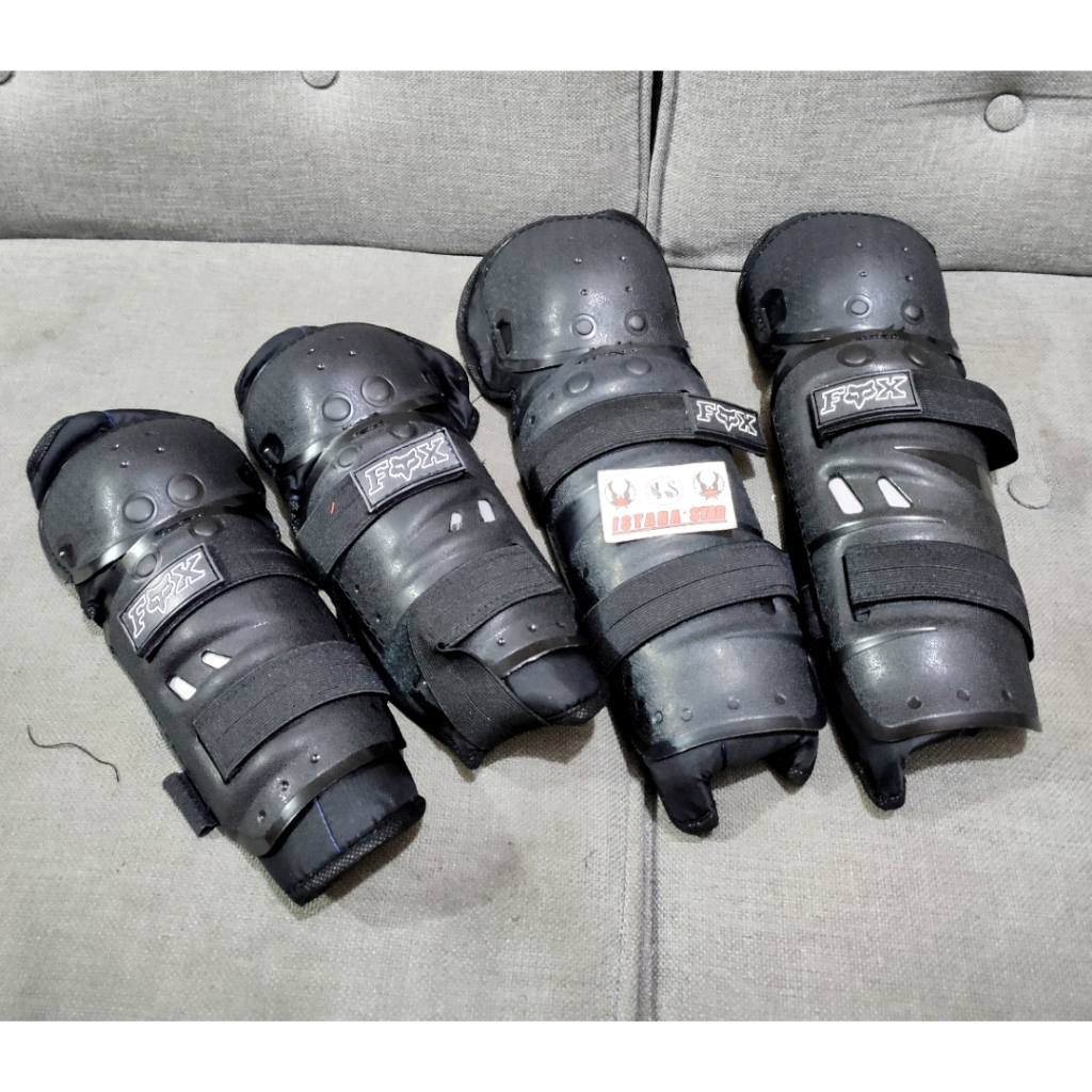 FOX Deker Lutut Motor - Pengaman Lutut Motor - Dekker Decker Protektor Pelindung Lutut Siku Motor