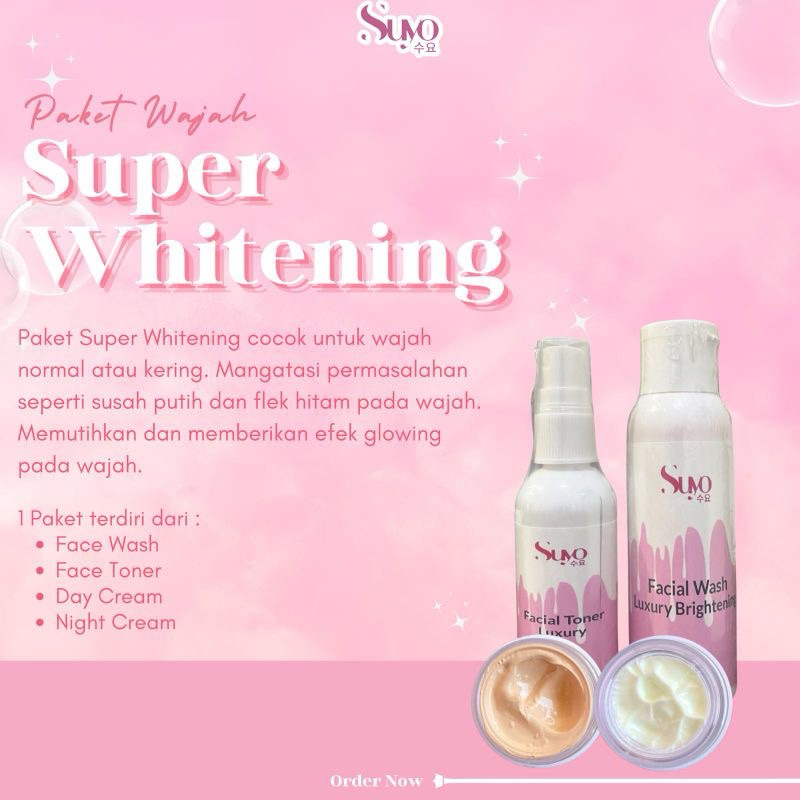Paket super whitening Suyo | HB DOSTING | DOSTING | HB | Handbody dosting | Pemutih Badan | Handbody