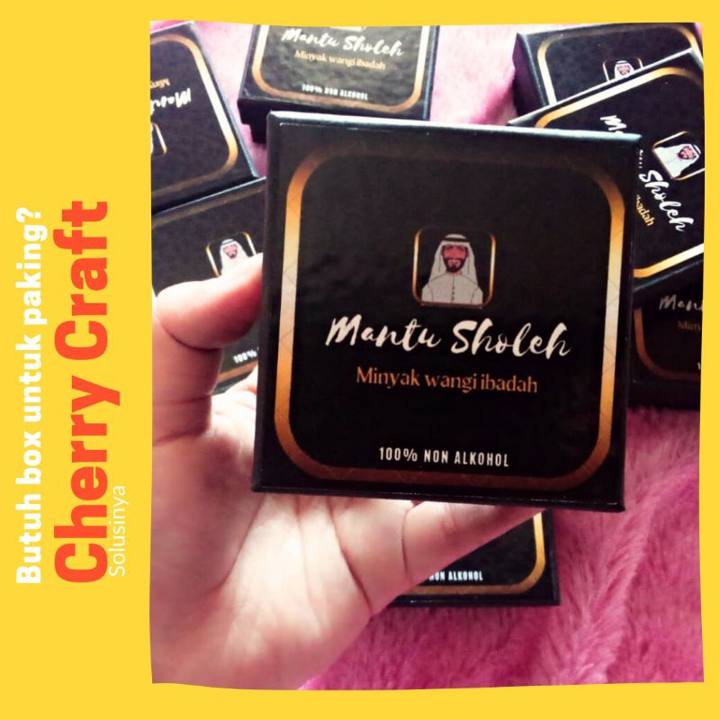 

(PAKET 12PCS) Box size 7,5x7,5x3 cm Full cover dan cetak logo