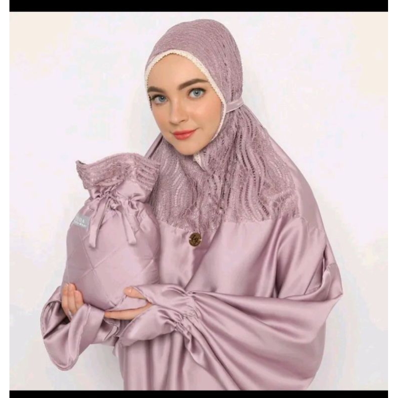 MUKENA TERUSAN HURREM ARMANY SILK PREMIUM