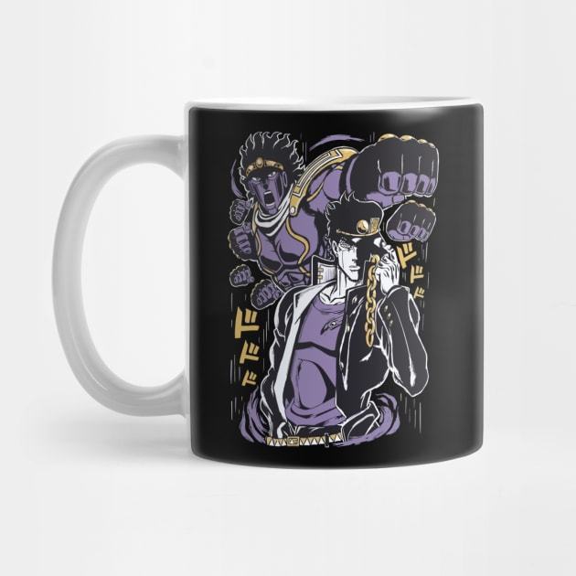 Jotaro x Star Platinum Jotaro Mug