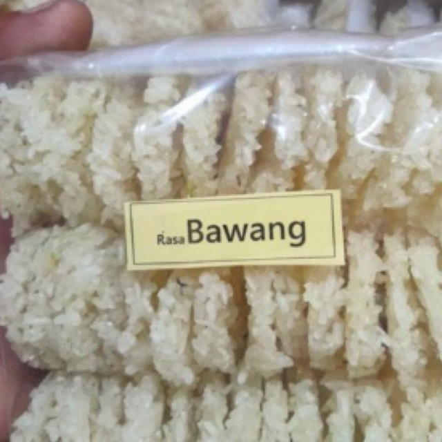 

rengginang mentah rasa bawang 1 bungkus (25pcs)