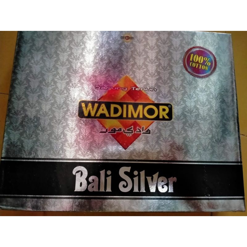 SARUNG TENUN WADIMOR BALI SILVER, WADIMOR MERCERIZED, WADIMOR 210