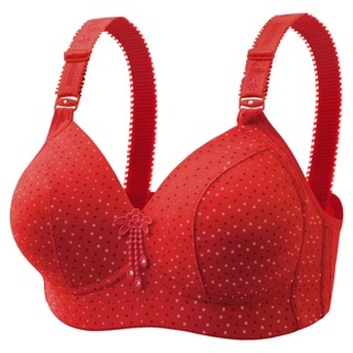 Bh Bra Wanita Bra Big Size Bh jumbo Bh busa tanpa kawat cup besar B096