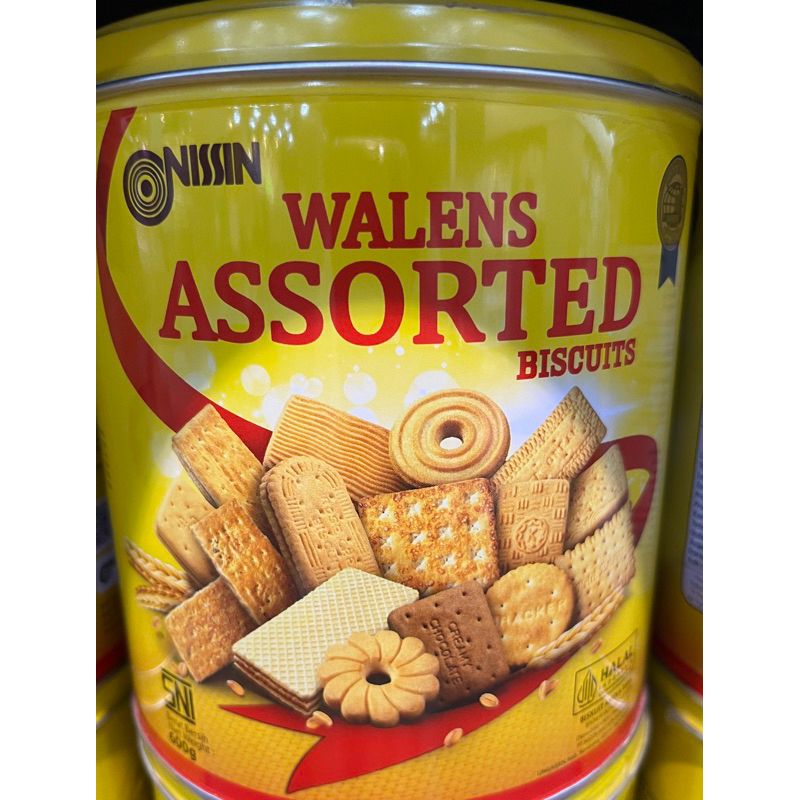 

Nissin assorted biscuits 600gram hampers lebaran