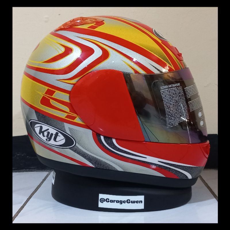 Helm Helmet KYT 805 x Speed " Race Champion " New Old Stock
