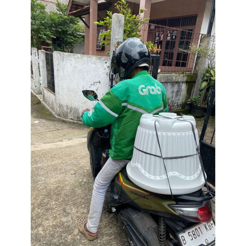 RB pot 50 cm putih jumbo besar untuk tabulampot termurah di pondok gede