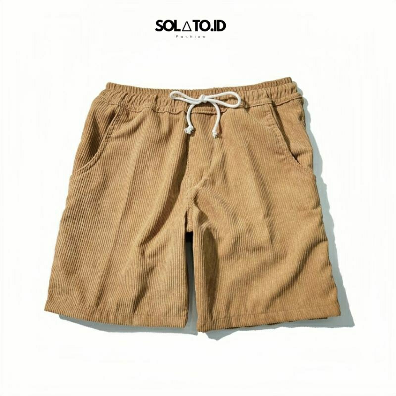 Celana Corduroy Pendek Pria Broadshot Jumbo