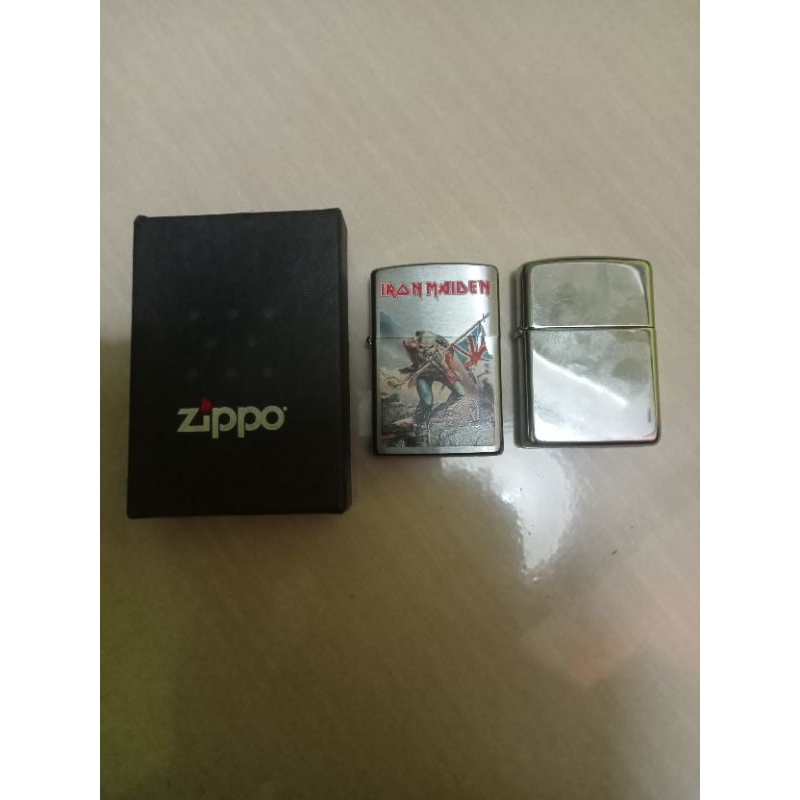 Zippo iron maiden armor