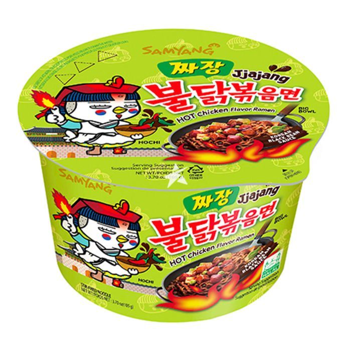 

Samyang Hot Chicken Ramen Jjajang Big Bowl 115gr