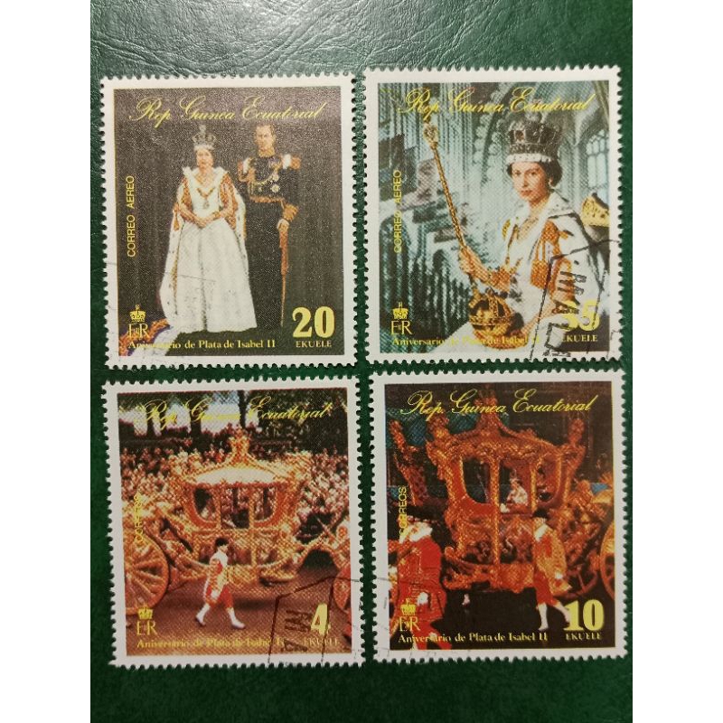 

Prangko Guinea 4 Pcs USED