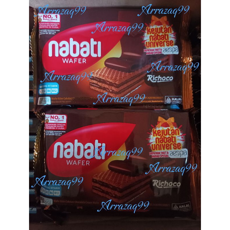 

Wafer Nabati Coklat Richoco ( Maksimal 60 pcs )