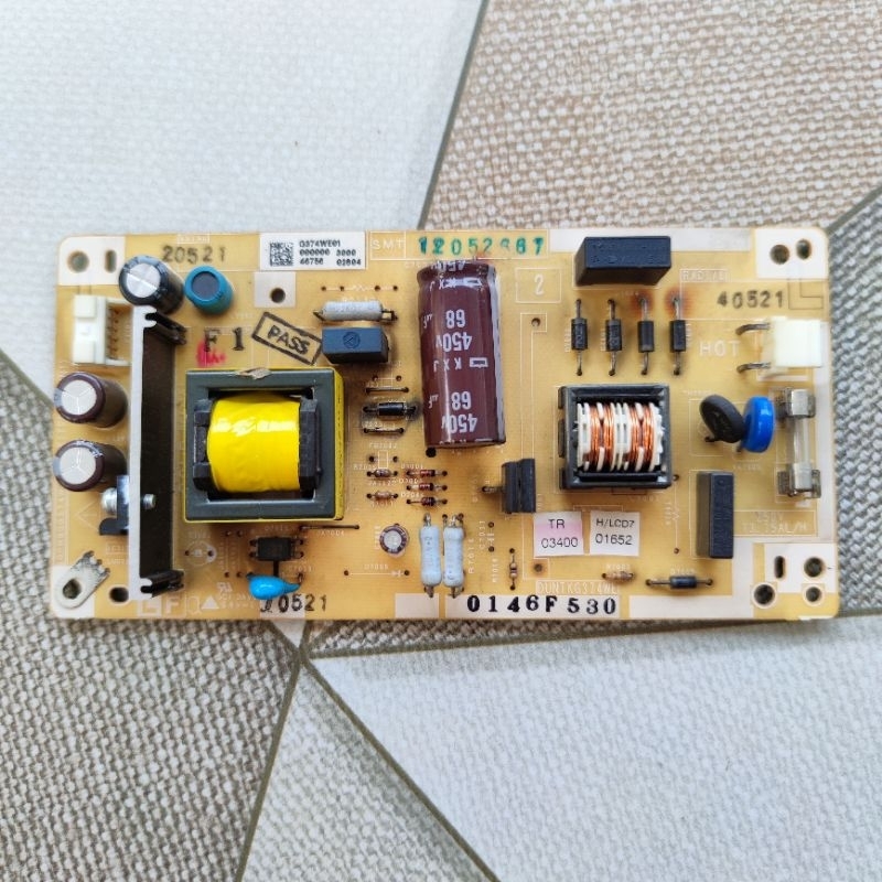 psu ori power suplay regulator led tv LC-19LE150M LC19LE150M LC - 19LE150M