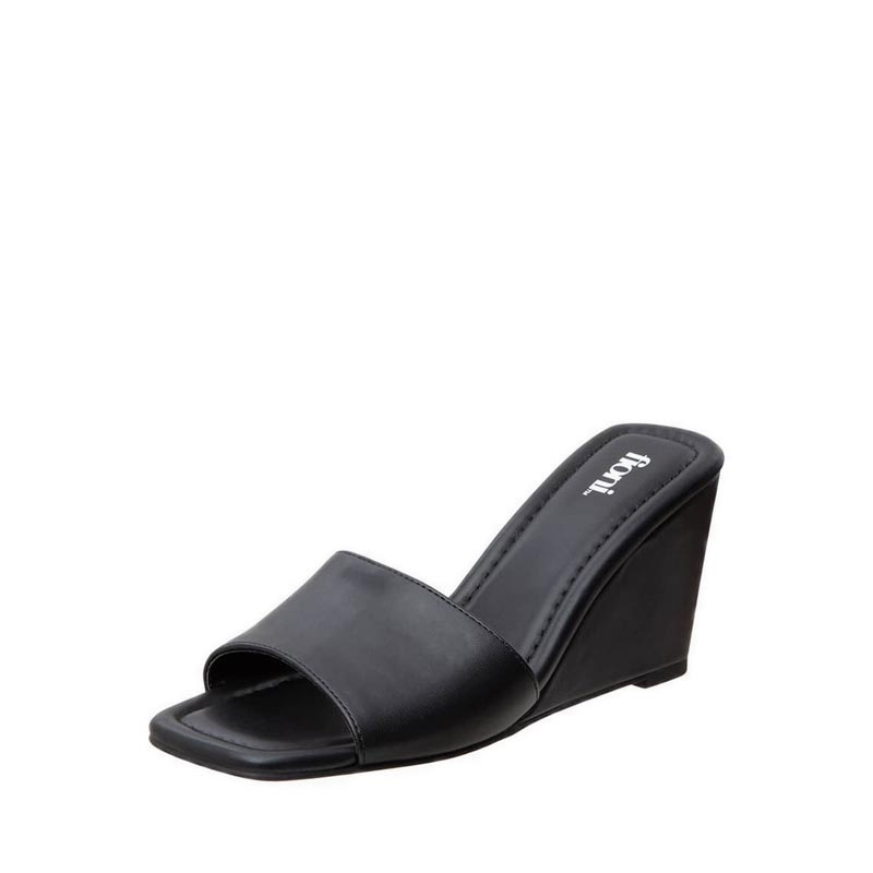 PAYLESS - FIONI KLEMENTINE - BLACK SEPATU SANDAL WANITA WITH BOX