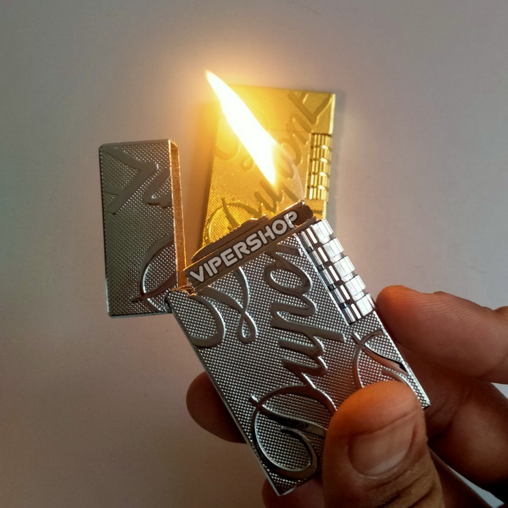 Korek Api Gas Dupont Motif Tulisan Dupont Unik