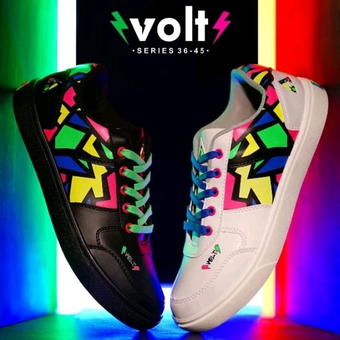 Aerostreet Volt Hitam Neon Original