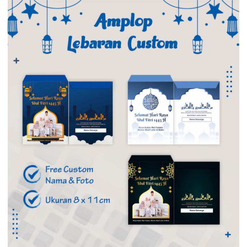 

Amplop Lebaran Custom isi 10pcs | Angpao Lebaran THR