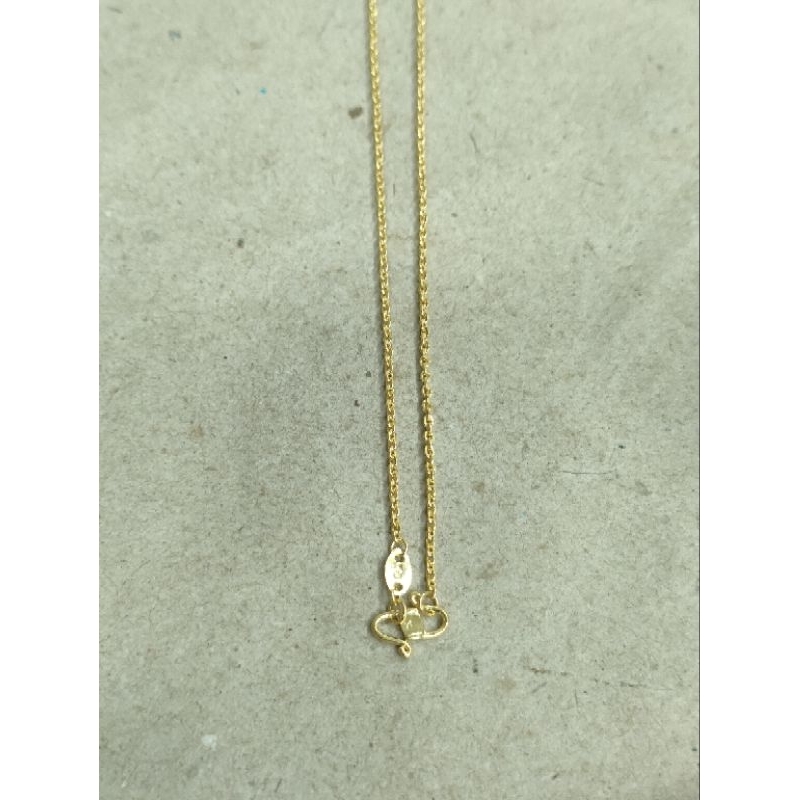 kalung nori anak 1,5 gram emas muda