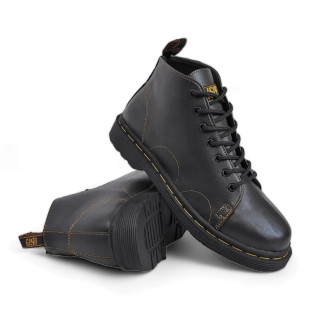 Sepatu WANFAR BWX Original Boots Pria Docmart Casual Formal Kerja Kantor Ori