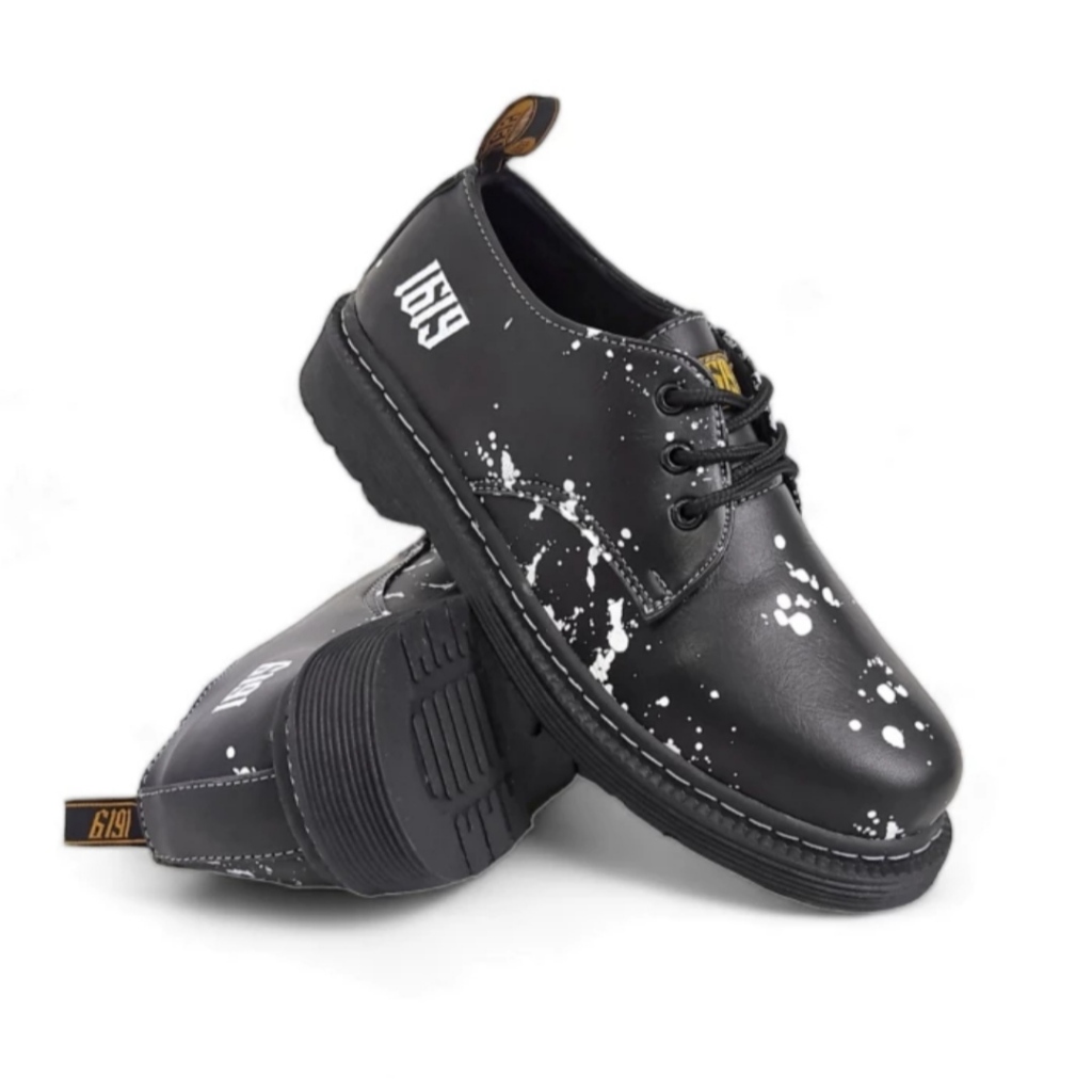 Sepatu WANFAR BFV Original Boots Low Pria Docmart Casual Formal Kerja Kantor