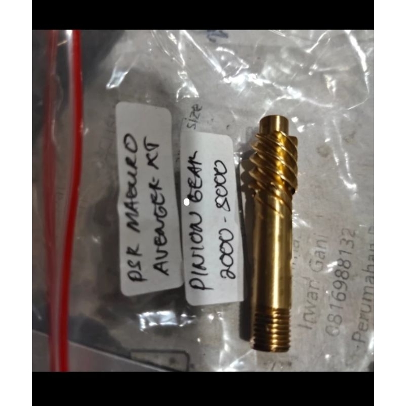 pinion saja untuk reel pancing maguro Avenger xt hanya pinion