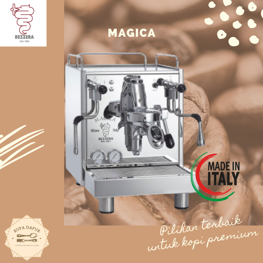 Mesin Kopi Espresso Bezzera Magica Made In Italy