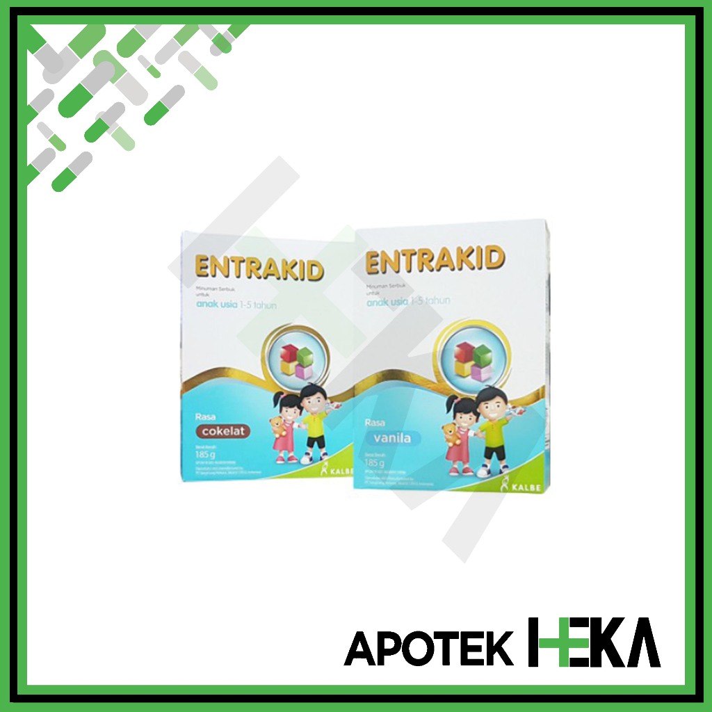 

Entrakid Vanila/Coklat 185 gram - Nutrisi Khusus Anak [JAKSEL]