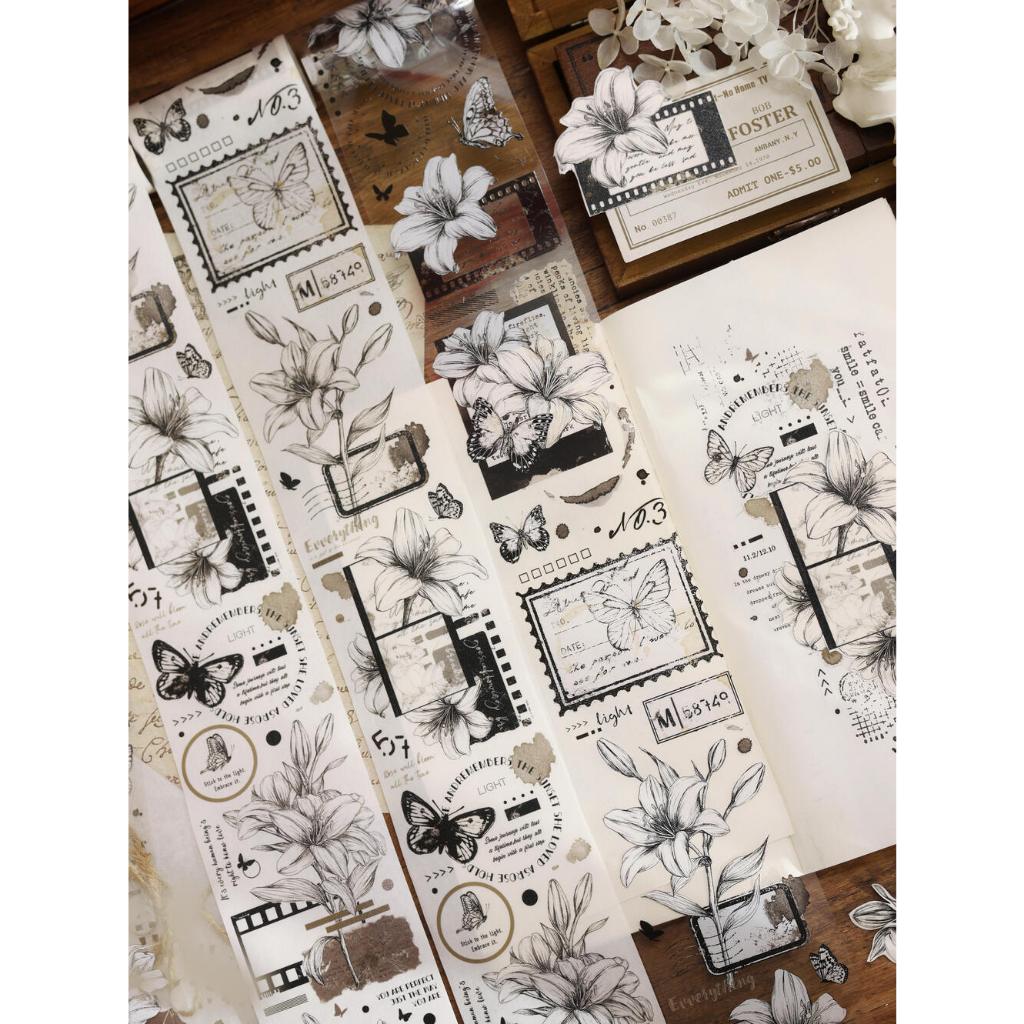 

Xiaobaijia Lily Letterhead PET Tape