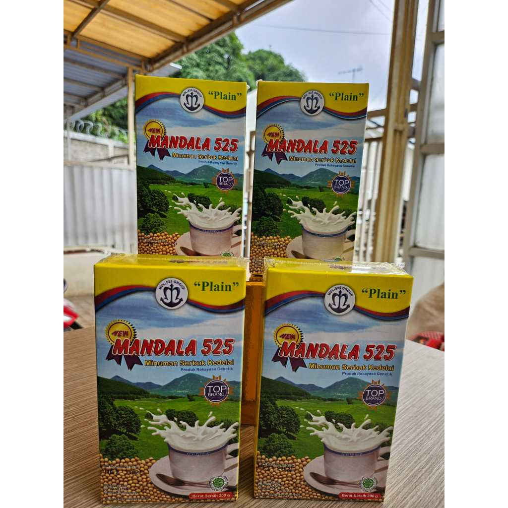 

New Mandala 525 Kedelai bubuk instant Paket 4 x 200 gram