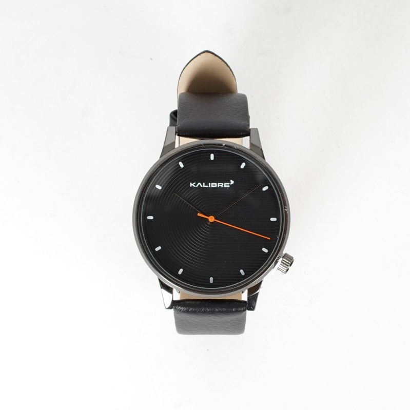 Kalibre Watch Lumo 996231000 Jam Tangan Pria Wanita Analog Water Resistant Original - Black