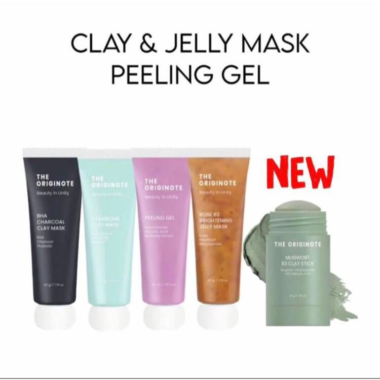 THE ORIGINOTE MASK / MASKER ORIGINOTE / THE ORIGINOTE CLAY MASK / THE ORIGINOTE GEL MASK