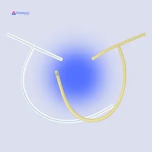 T-Tube Drainage Tube Disposable Latex - 1 pcs